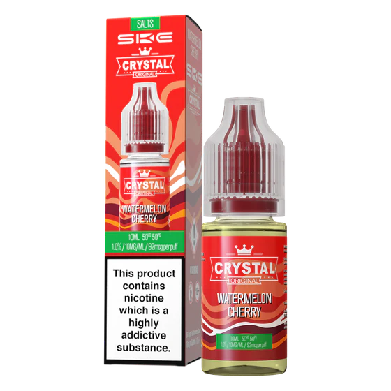 SKE Crystal Nic Salt 10ml - Watermelon Cherry