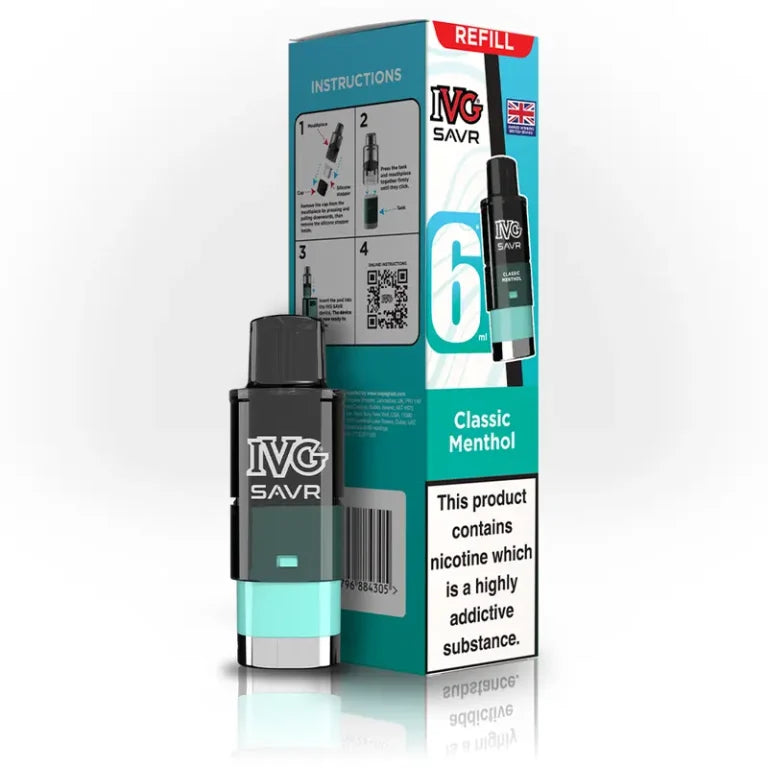 IVG SAVR Prefilled Disposable Vape Pod