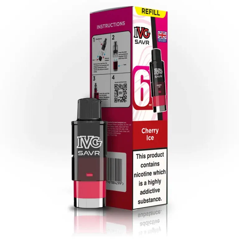 IVG SAVR Prefilled Disposable Vape Pod