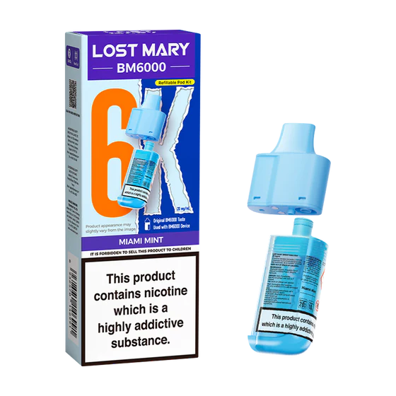Lost Mary BM6000 Refill - Miami Mint