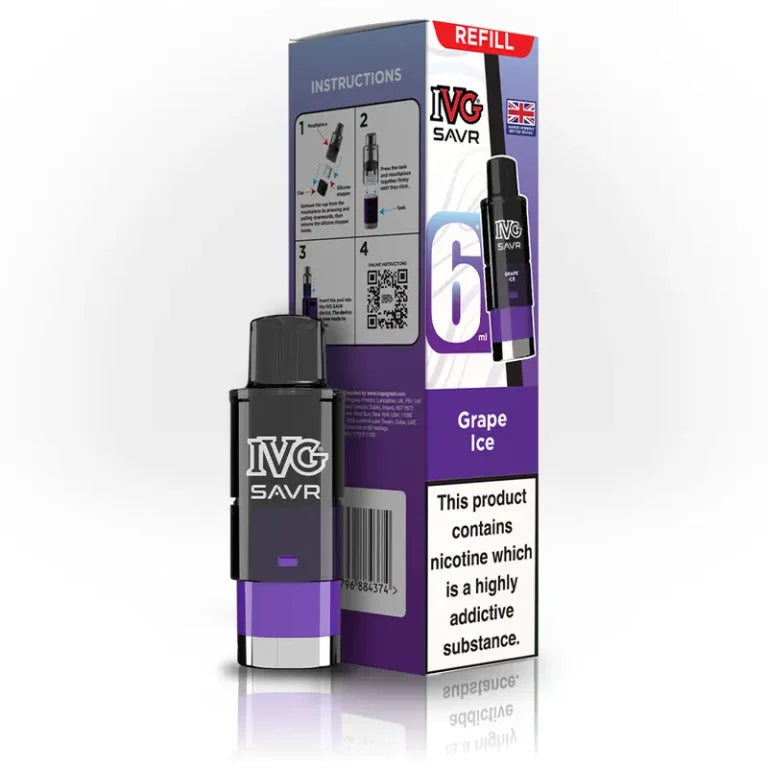 IVG SAVR Prefilled Disposable Vape Pod