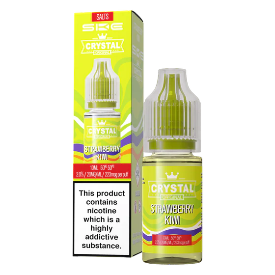 SKE Crystal Nic Salt 10ml - Strawberry Kiwi