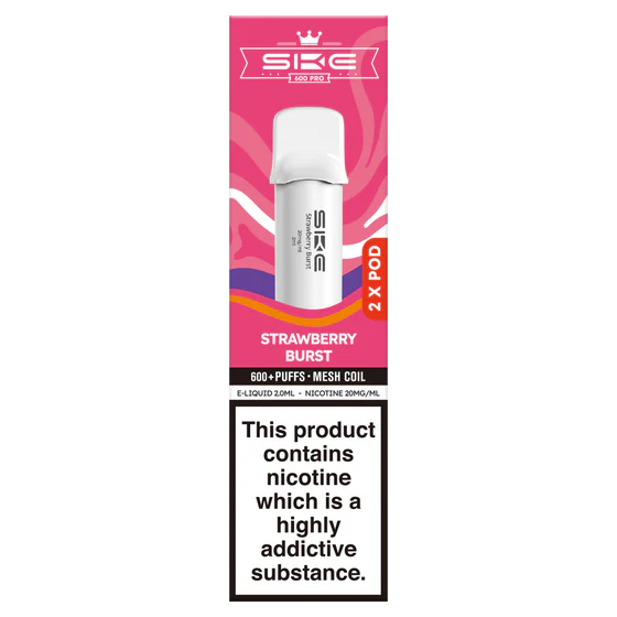 SKE Pro 600 Pods - Strawberry Burst