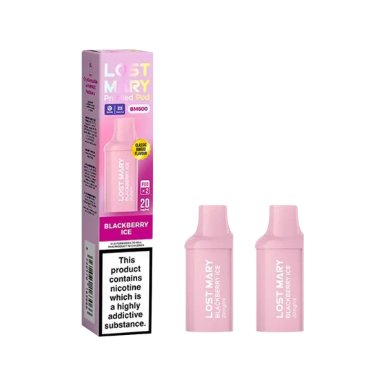 Lost Mary BM600 Prefilled Pods - 2 Pack - Blackberry Ice