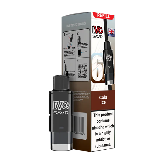 IVG SAVR Prefilled Pods - Cola Ice