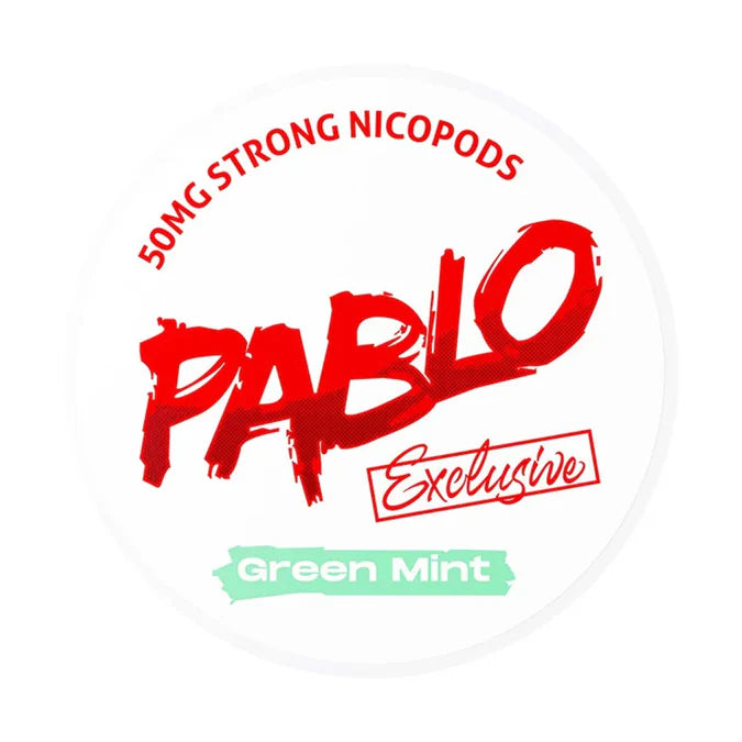 Pablo Snus Nicotine Pouches - Green Mint