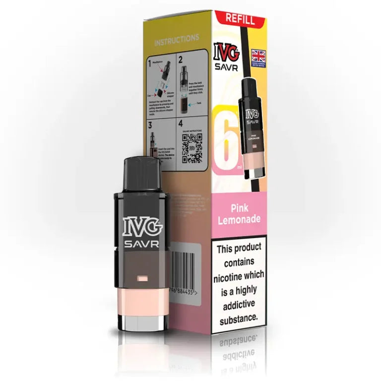 IVG SAVR Prefilled Disposable Vape Pod