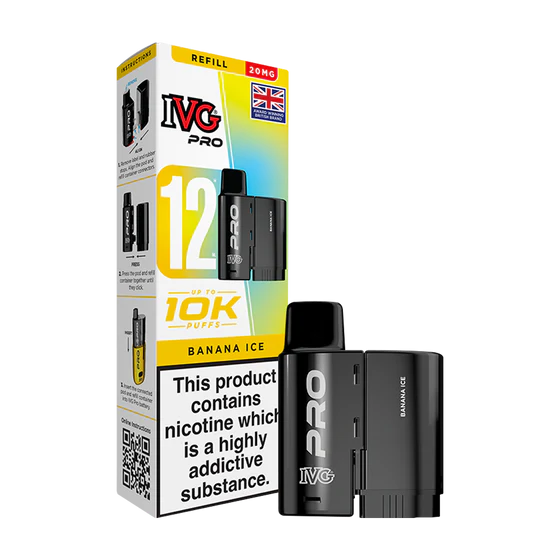 IVG Pro 12 Prefilled Pod - Banana Ice