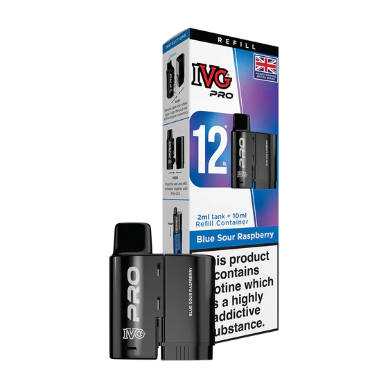 IVG Pro 12 Prefilled Pod - Blue Sour Raspberry