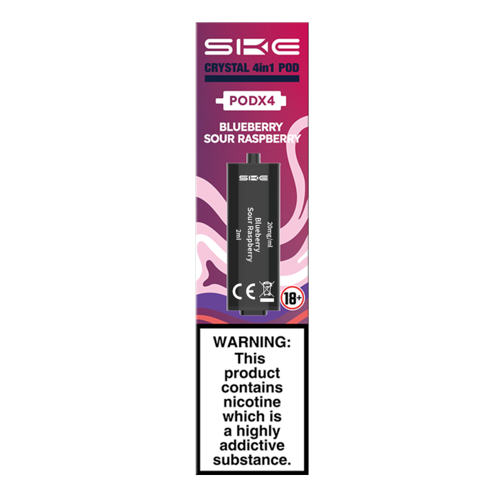 SKE Crystal 4 in 1 Prefilled Pods