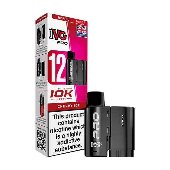 IVG Pro 12 Prefilled Pod - Cherry Ice