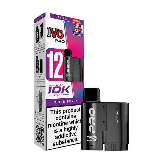 IVG Pro 12 Prefilled Pod - Mixed Berry