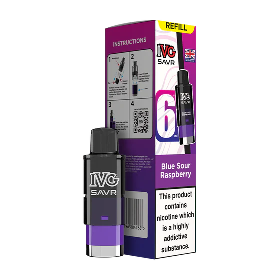 IVG SAVR Prefilled Pods - Blue Sour Raspberry