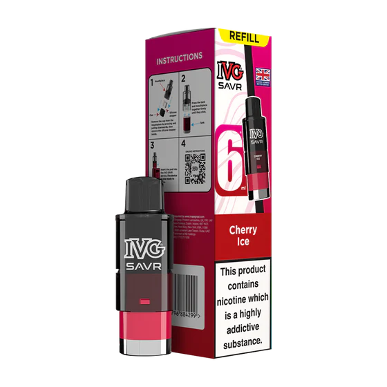 IVG SAVR Prefilled Pods - Cherry Ice