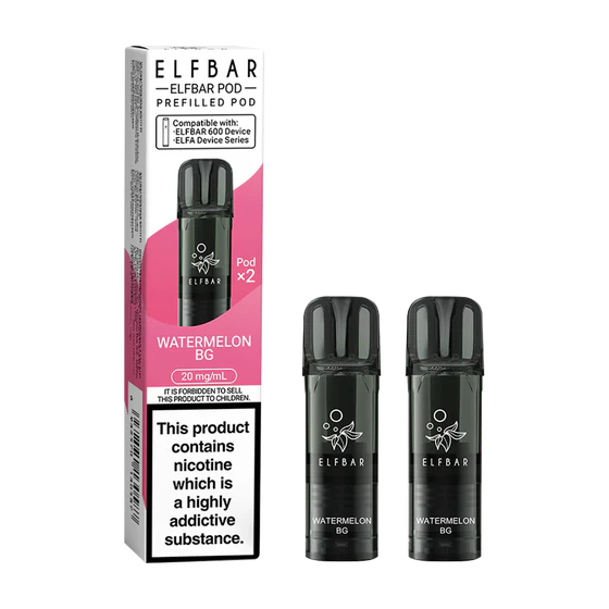Elf Bar 600 Prefilled Pods - Watermelon BG