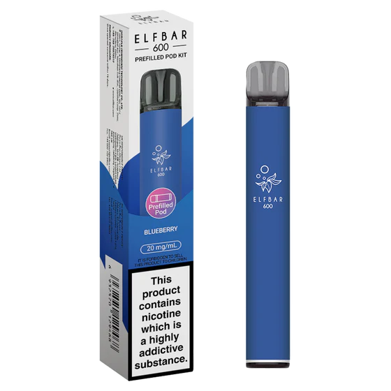 Elf Bar 600 Prefilled Pod Kit - Blueberry
