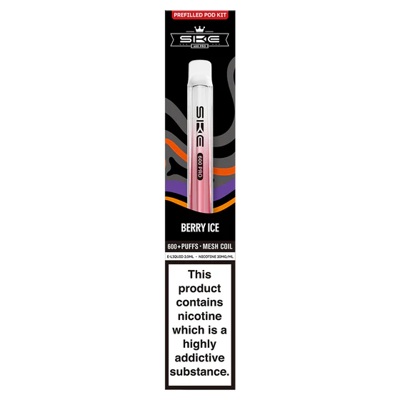 SKE Pro 600 Prefilled Pod Kit - Berry Ice