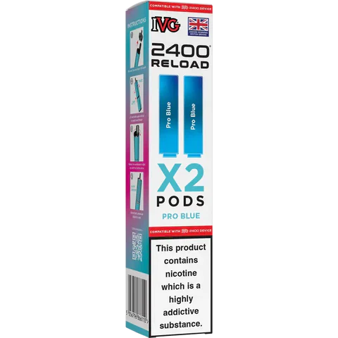 IVG 2400 Reload 2in1 Prefilled Pods