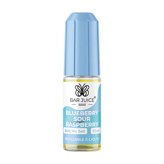 Bar Juice 5000 Nic Salt 10ml - Blueberry Sour Raspberry