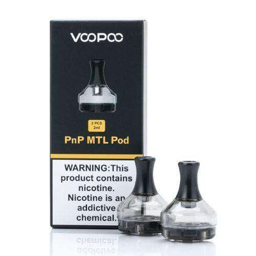 VooPoo PNP MTL Replacement Pods 2ml (Drag X & Drag S) (2 Pack)