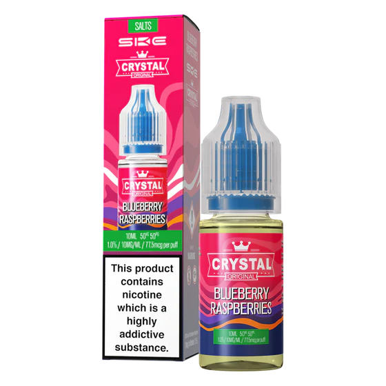 SKE Crystal Nic Salt 10ml - Blueberry Raspberries