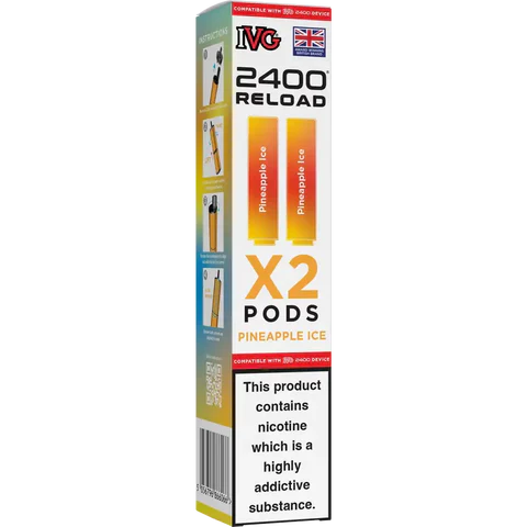 IVG 2400 Reload 2in1 Prefilled Pods