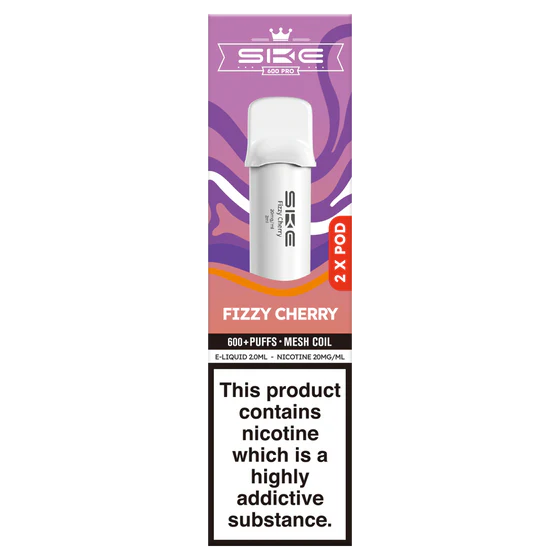 SKE Pro 600 Pods - Fizzy Cherry