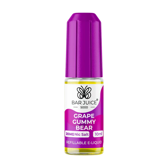 Bar Juice 5000 Nic Salt 10ml - Grape Gummy Bear