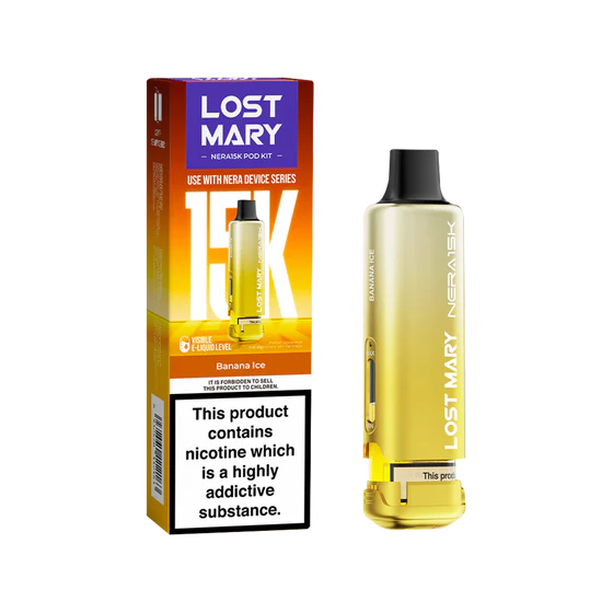 Lost Mary Nera 15k Prefilled Pods - Banana Ice