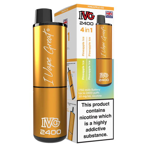 IVG 2400 Rechargeable Kit - Pineapple Ice