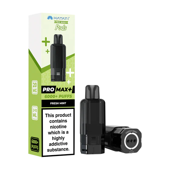 Hayati Pro Max+ 6000 Prefilled Pods - Fresh Mint