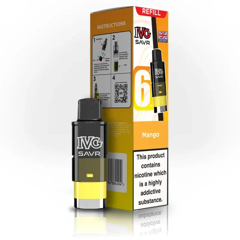 IVG SAVR Prefilled Disposable Vape Pod