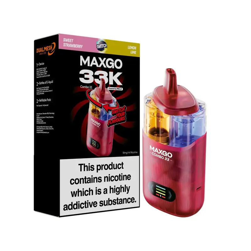 RELX Maxgo Combo 33000 Prefilled Vape Kit