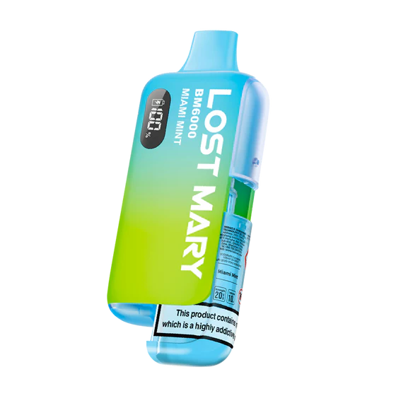 Lost Mary BM6000 Refillable Pod Kit - Miami Mint