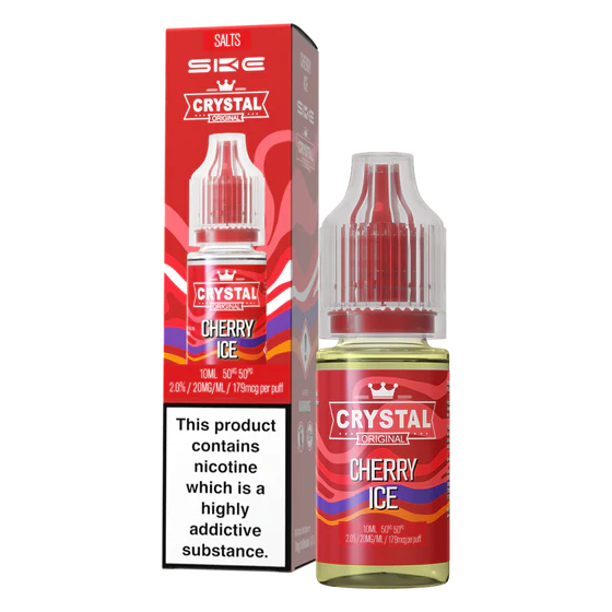 SKE Crystal Nic Salt 10ml -  Cherry Ice
