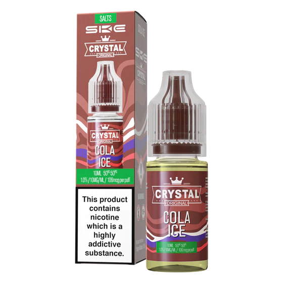 SKE Crystal Nic Salt 10ml - Cola Ice