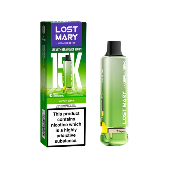 Lost Mary Nera 15k Prefilled Pods - Lemon Lime