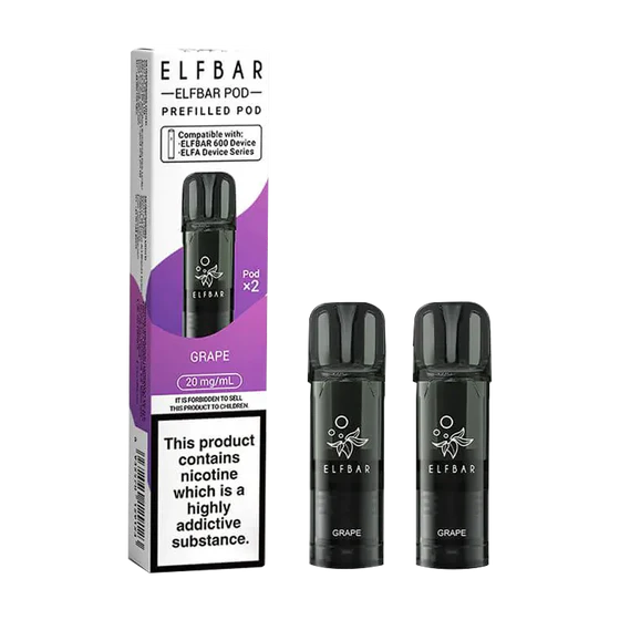 Elf Bar 600 Prefilled Pods - Grape