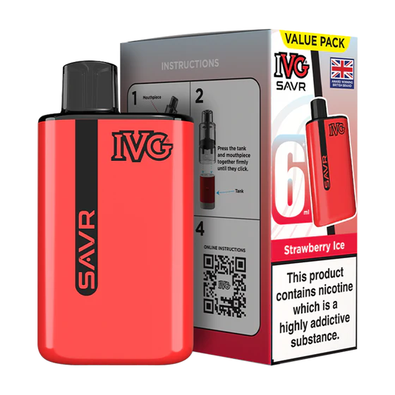 IVG SAVR Prefilled Pod Kit - Strawberry Ice