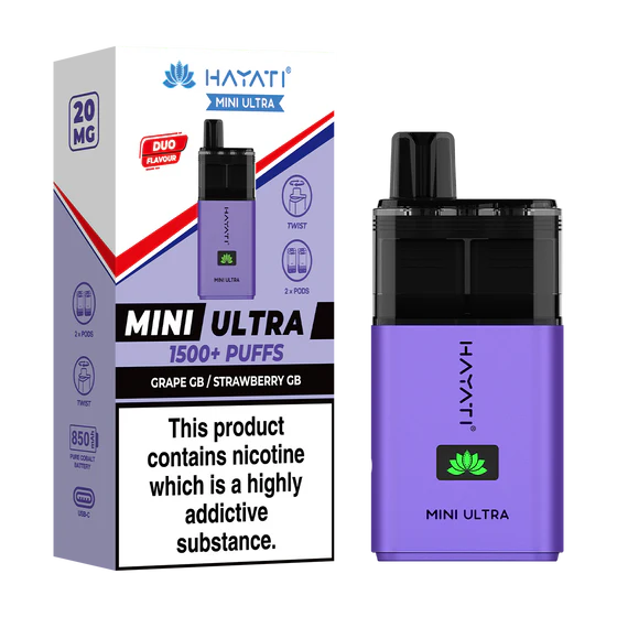 Hayati Mini Ultra Kit - Grape GB / Strawberry GB