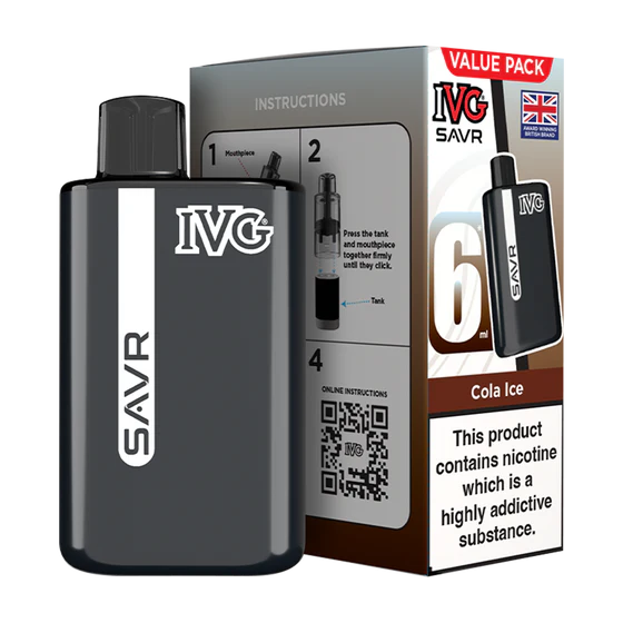 IVG SAVR Prefilled Pod Kit - Cola Ice