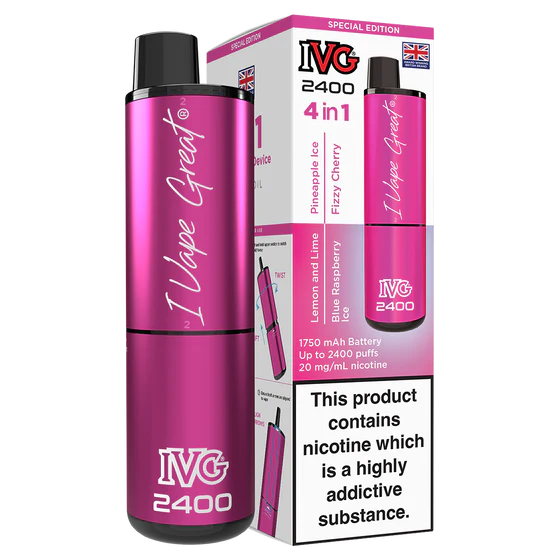 IVG 2400 Rechargeable Kit - Special Edition