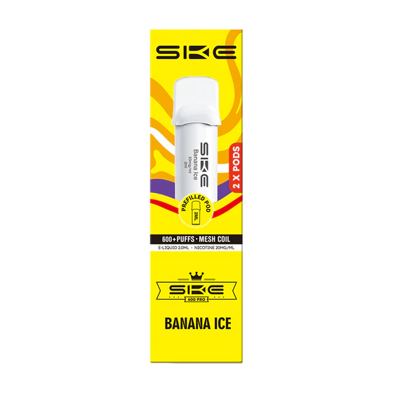 SKE Pro 600 Pods - Banana Ice