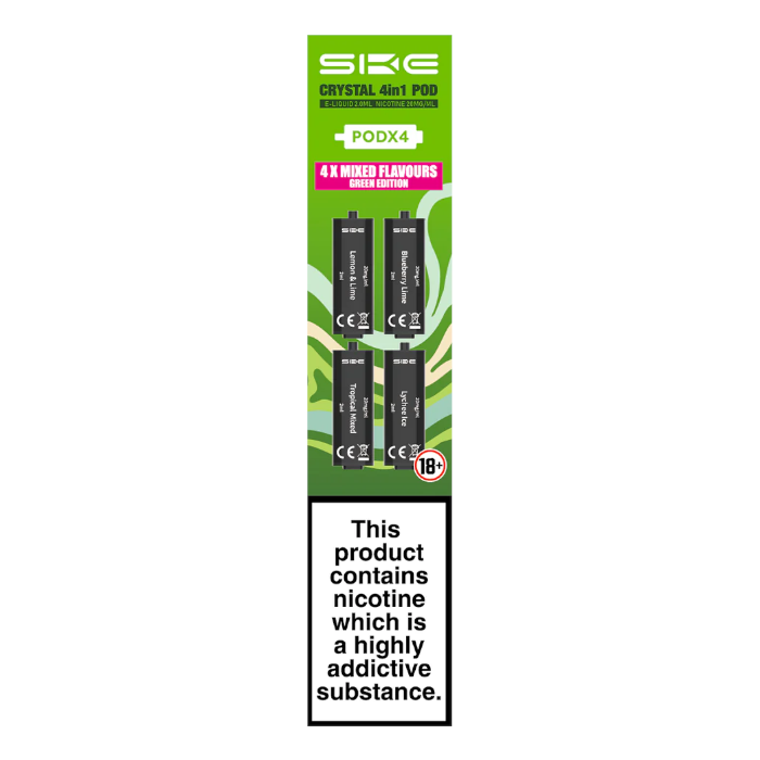 SKE Crystal 4 in 1 Prefilled Pods