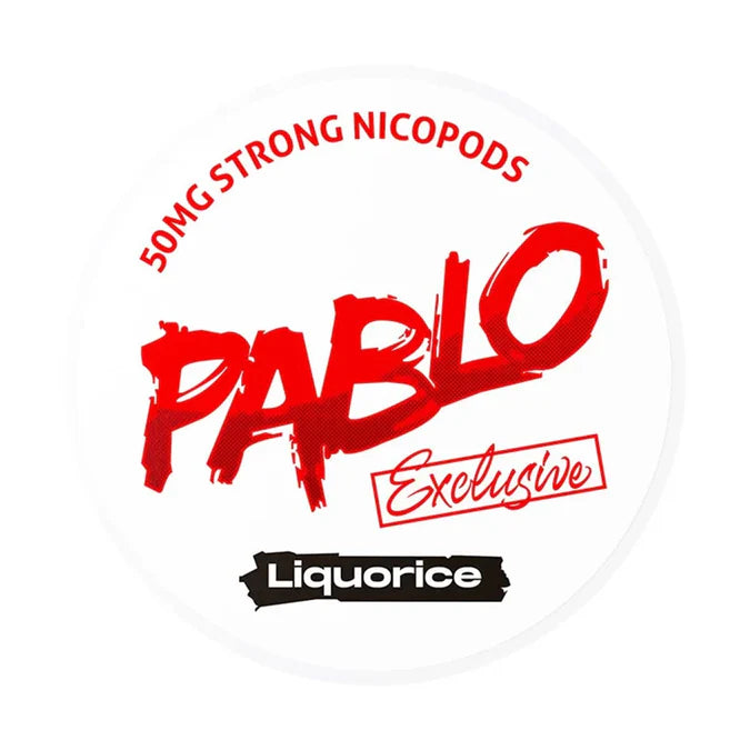 Pablo Snus Nicotine Pouches - Liquorice