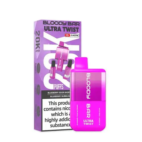 Bloody Bar Ultra Twist 20000 Puffs Disposable Vape  