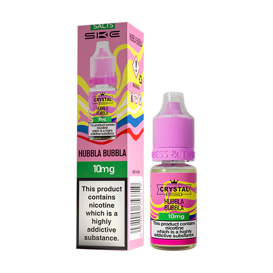 SKE Crystal Nic Salt 10ml - Hubbla Bubbla