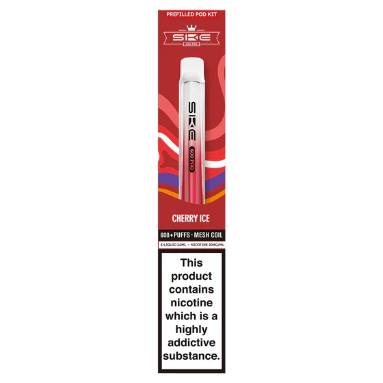 SKE Pro 600 Prefilled Pod Kit - Cherry Ice