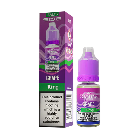SKE Crystal Nic Salt 10ml - Grape