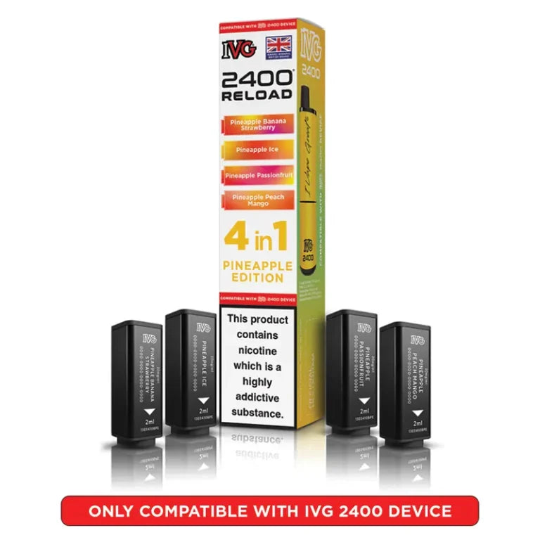 IVG 2400 Reload 4in1 Prefilled Pods
